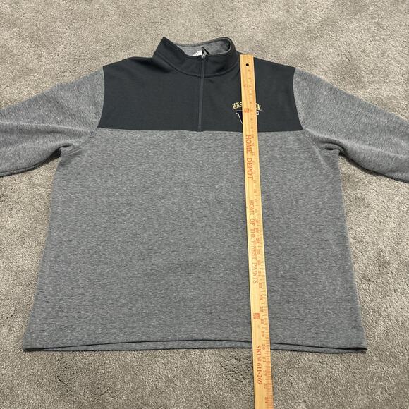 Champion University Of Washington Huskies Quarter-Zip Sweater Men's Size XXL - Picture 4 of 6